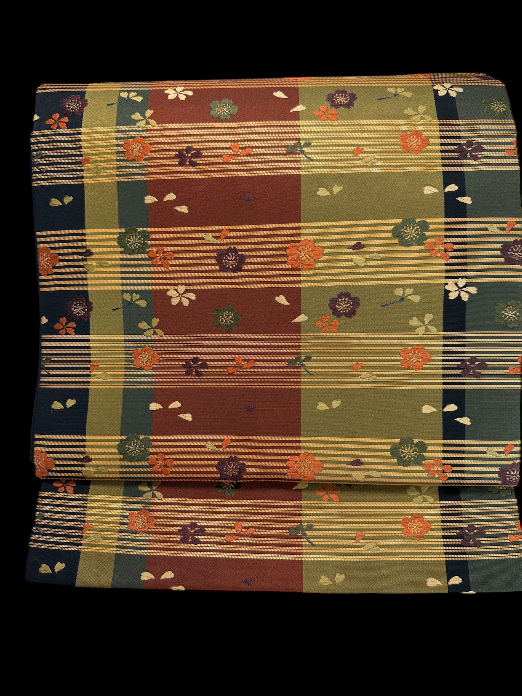 桜柄の帯　色々